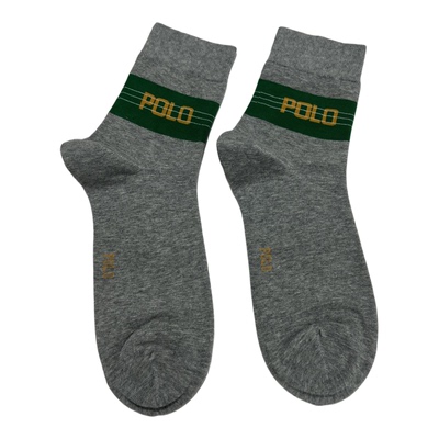 POLO秋冬商务皮鞋男士中筒袜