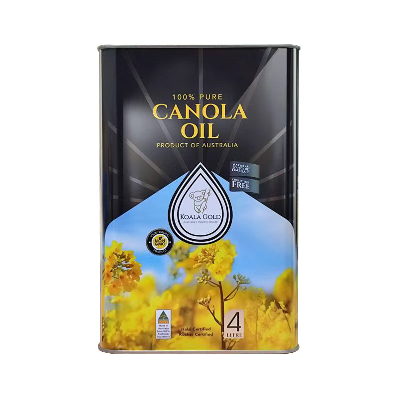 KOALA GOLD澳洲进口4L金考拉纯正芥花籽油压榨非转基因食用植物油