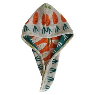 2025新款干发帽纯棉干发毛巾洗头儿童干发帽女童头巾包头吸水神器