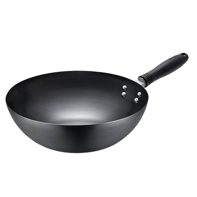 苏泊尔凹面电磁炉专用铁锅炒锅