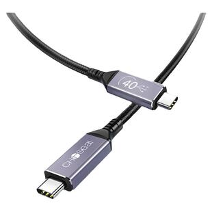 秋叶原USB4数据线全功能type-c双头雷电4/3pd100w240快充40Gbps高清8K视频线公对公适用苹果macbook华为手机