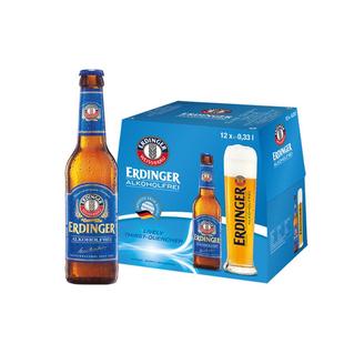 【德国原装进口】爱尔丁格无醇啤酒330ml*12瓶 整箱装