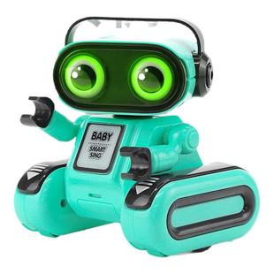 跨境热卖智能遥控大头机器人声光跳舞录音复读益智电动儿童玩具