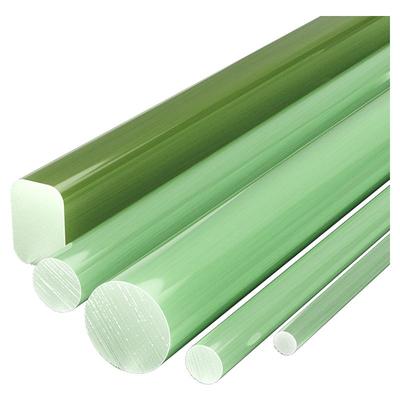 FR4环氧玻纤棒绝缘棒G10树脂玻璃钢水绿色玻璃纤维胶木棒加工定制
