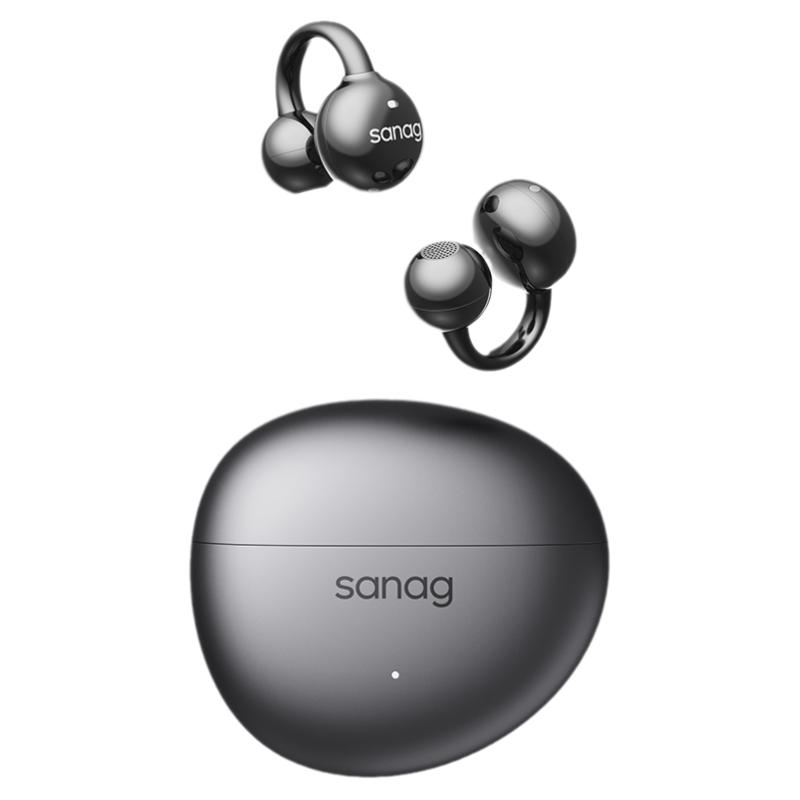 sanag塞那S7S无线蓝牙耳机耳夹式开放不入耳运动跑步2025新款塞纳