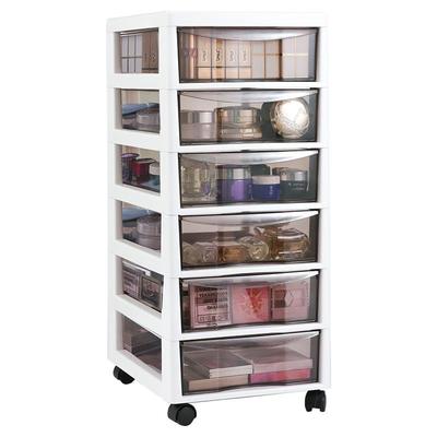 桌上桌下化妆品收纳柜，移动方便