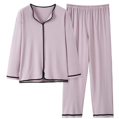 都市丽人暖绒秋冬季加绒加厚睡衣