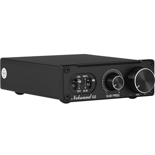 G2 100W HiFi单声道低音炮/全频数字功率放大器发烧功放机带增益