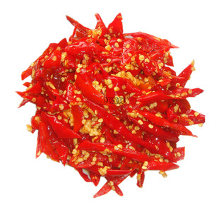 江西赣南特产酒泡红辣椒丝蒜蓉辣椒酱500g 散装剁辣椒食品2瓶包邮