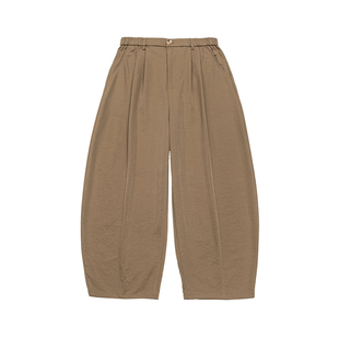 GoodNorth日系复古阔腿长裤男女同款裤子宽松bf慵懒风垂感休闲裤