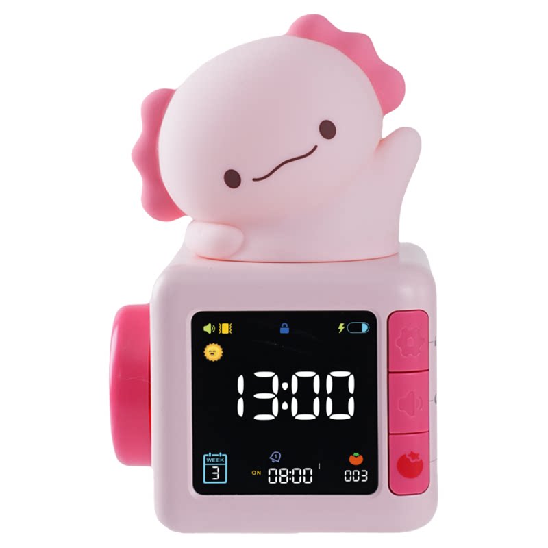 智宠学生闹钟小夜灯强力叫醒