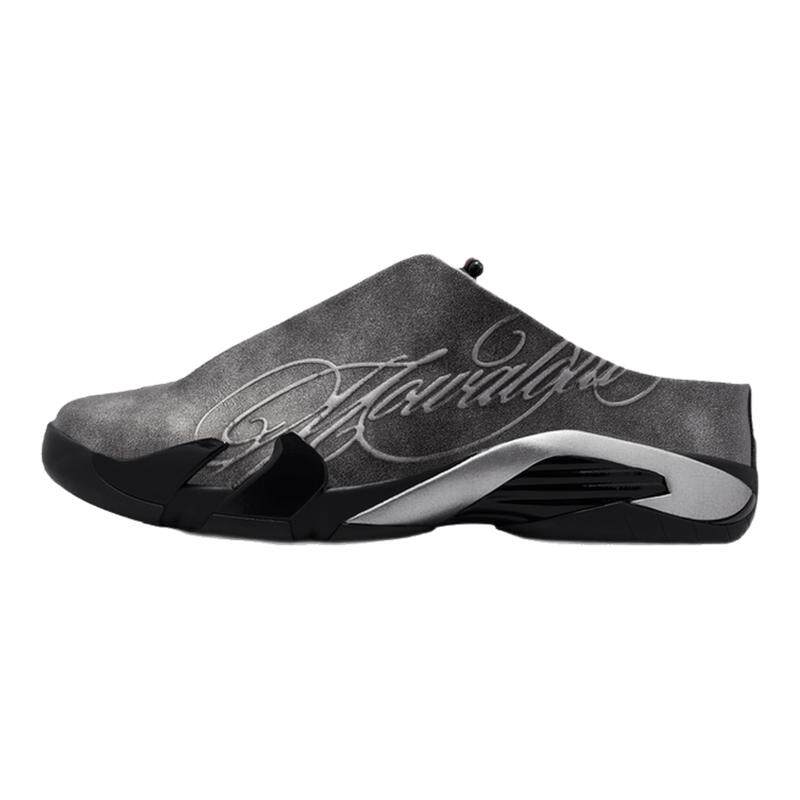 Mowalola x Jordan Air Jordan 14 AJ14联名高帮篮球鞋包头拖鞋