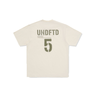 UNDEFEATED五条杠官方春季新品美式经典5号字母logo简约短袖T恤