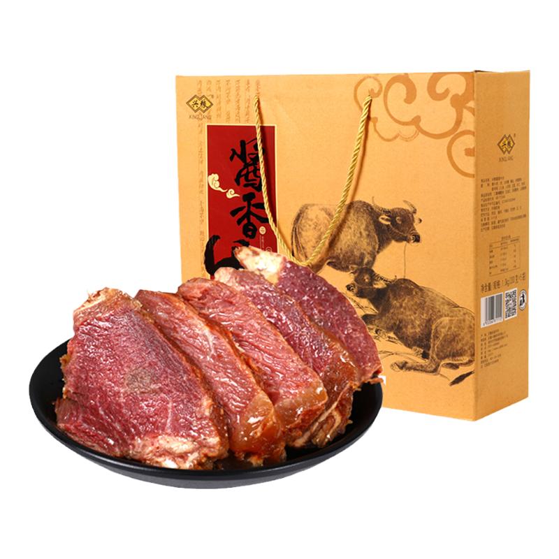 安徽特产酱香牛肉年货礼盒1240g