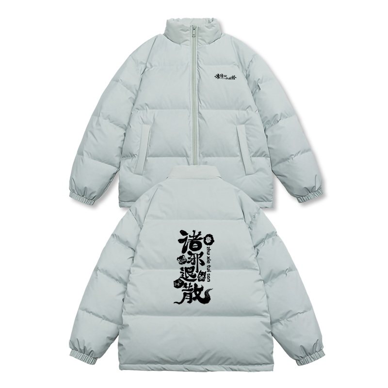 休闲立领冬季三防羽绒服