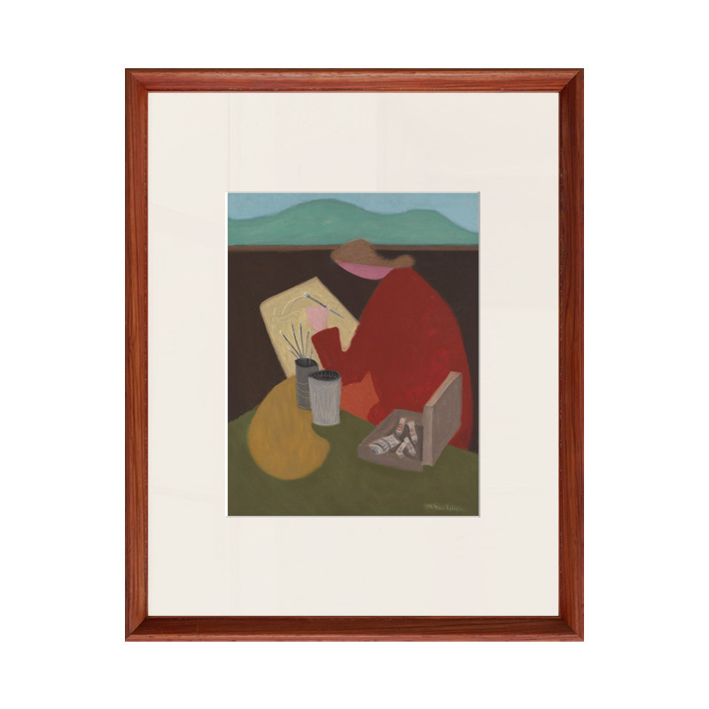 独处时光 治愈系奶油法式中古风文艺挂画组合现代艺术装饰画餐厅