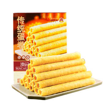 澳门永辉!传统老式鸡蛋卷200g*2盒券后11.9元包邮 澳门永辉!传统老式鸡蛋卷200g*2盒券后11.9元包邮