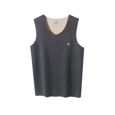 猫人保暖背心男款德绒发热打底