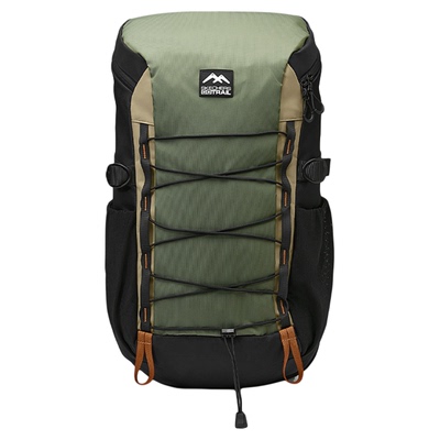 斯凯奇岚霖户外包男女同款29L双肩包防雨大容量桶式登山徒步背包