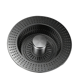 厨房水槽漏塞过滤网不锈钢弹跳芯洗碗池漏水塞过滤器洗菜盆封口盖