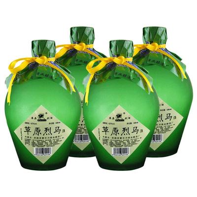 草原烈马绿磨砂500mlx4瓶闷倒驴