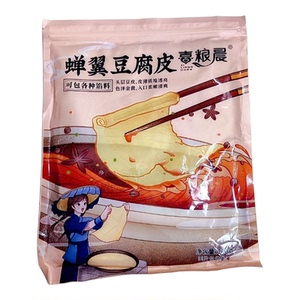 喜粮晨豆腐皮手工蝉翼豆腐皮卷