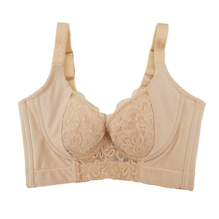 聚拢收副乳调整型内衣女上托美背定型防下垂外扩春夏小胸薄款文胸