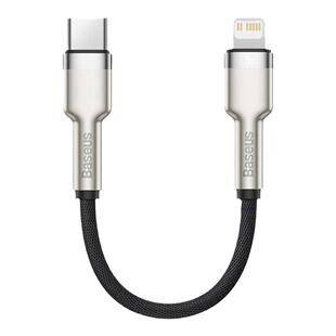 倍思适用iPhone17数据线0.2m短便携PD20W苹果16充电线器X手机14快充20cm充电宝短线XR闪充6P超短25cmMax迷你8