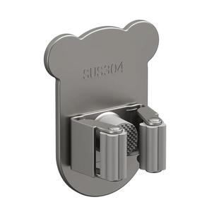 拖把挂钩免打孔卫生间收纳神器粘钩扫把挂架强力粘胶壁挂拖布夹