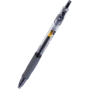 晨光1008按动中性笔黑色水笔0.5笔芯子弹头签字笔自动红笔学生用