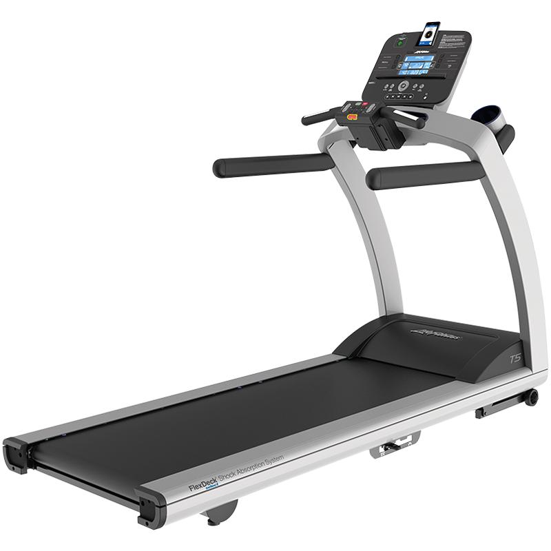 LifeFitness力健T5跑步机家用减震护膝心率监测大跑板硬度可调