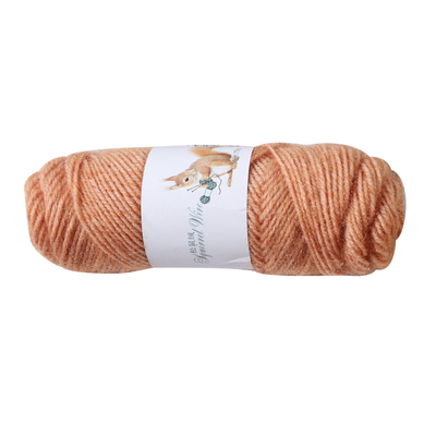 松鼠绒毛线粗线亮丝xian