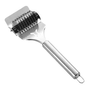 手动切面器家用不锈钢切面刀滚轮切面神器削面刀切面条神器削面器