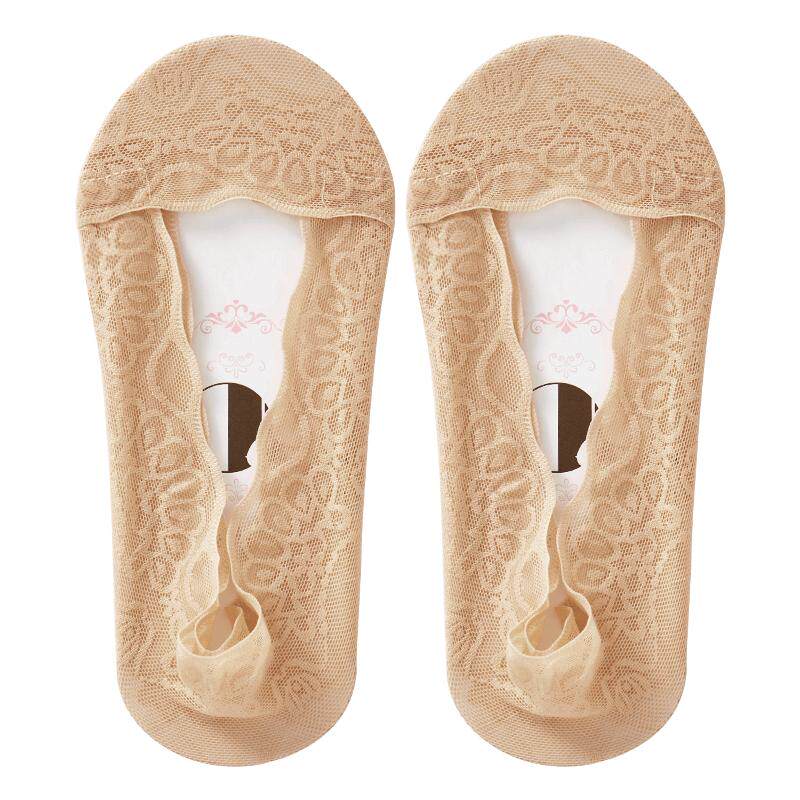 船袜女夏季蕾丝隐形薄款