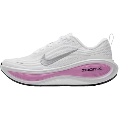【自营】NIKE耐克女子白紫银勾VOMERO PLUS缓震跑步鞋HV8154-110