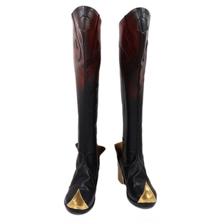 王者荣耀 亚连 落雪白狼cosplay鞋cos鞋定来图定做动漫演出鞋定制