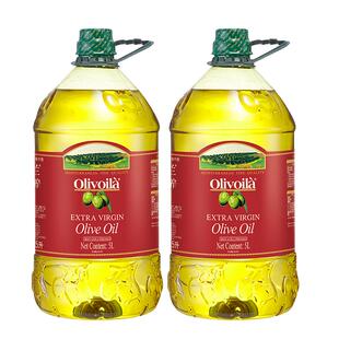 欧丽薇兰特级初榨橄榄油5L大桶炒菜家用进口食用油厨房烹饪油