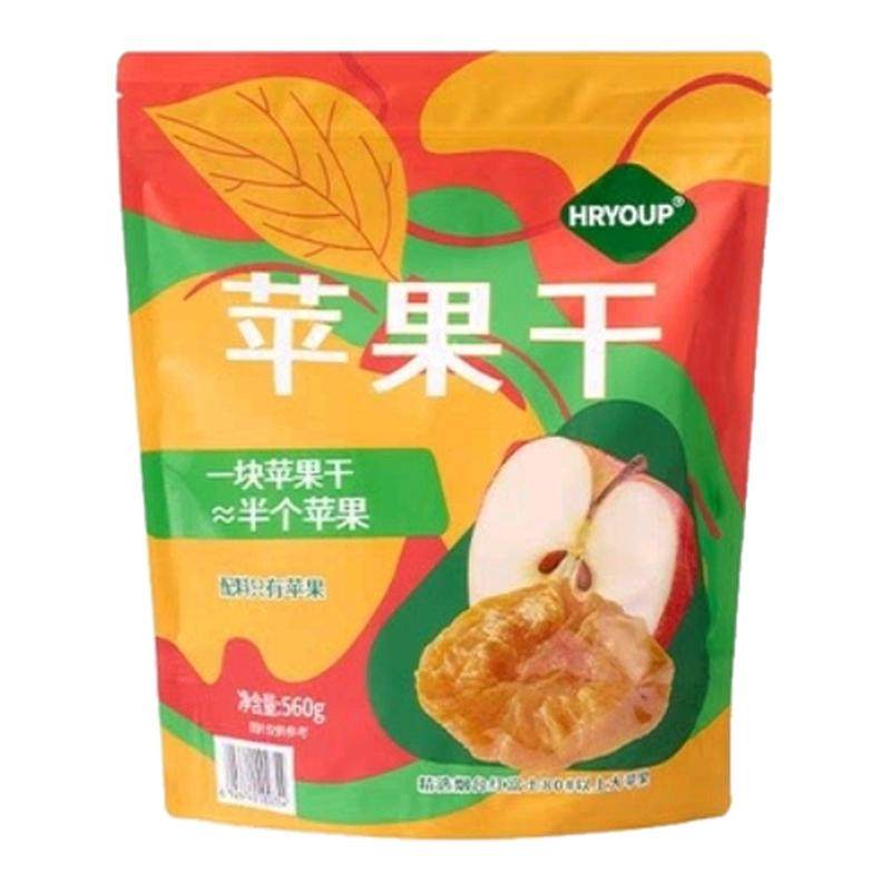 山姆代购苹果干无糖无添加厚切零苹果干