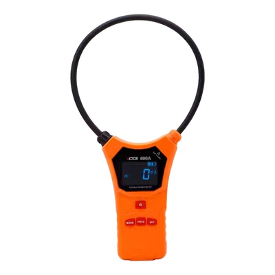 胜利VC690B柔性线圈泄漏电流钳形表数字高精度mA毫安级钳表VC690A