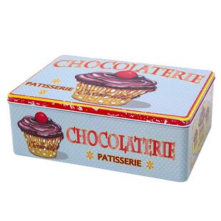 创意饼干糖果盒家用储物铁盒收纳盒曲奇巧克力蛋糕点心包装盒大号