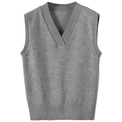 外搭短款小香风外穿薄款针织马甲