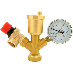 黄铜加厚自动排气阀4分6分1寸防爆锅炉泄压阀组合自来水管减压阀