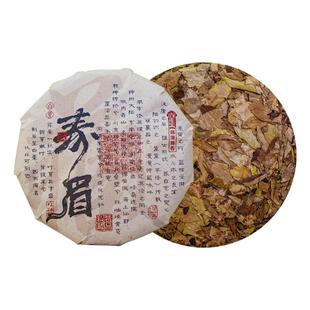 福鼎白茶2014年老寿眉正宗高山陈年老白茶饼贡眉枣香日晒十年300g
