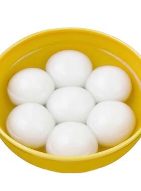 无馅无蔗糖实心汤圆500g速冻汤团速食元宵早餐面食原味冷冻大团子