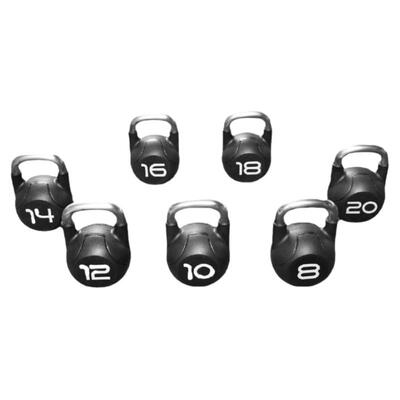 环保包胶PU竞技壶铃健身房