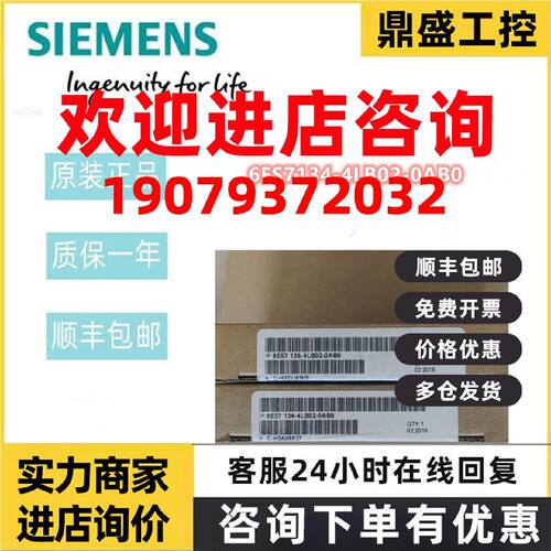 议价6ES7134-4LB02-0AB0西门子ET 200S电子模块6ES71344LB020AB0