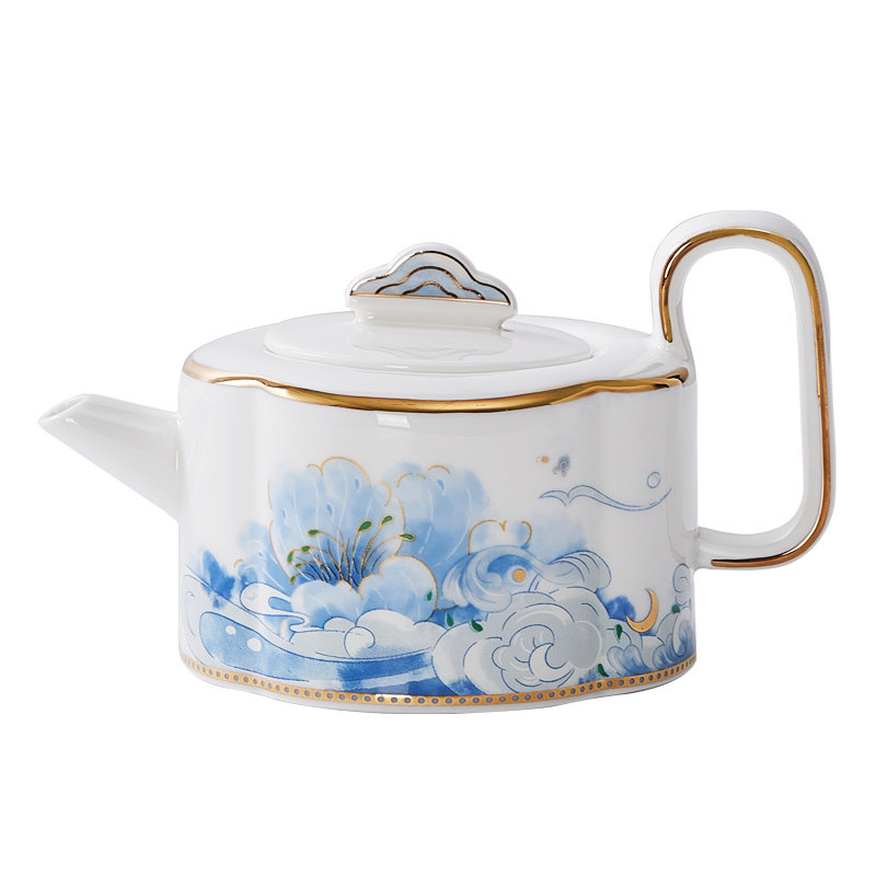 华光国瓷中式骨瓷轻奢茶具礼盒