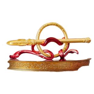 2025超火哪吒2魔童一笔定乾坤火尖枪中性笔上课可玩的创意哪咤闹海周边文具学习用品摆件火焰枪乾坤圈混天绫