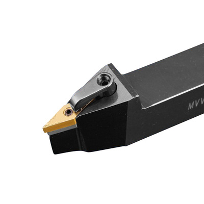 外圆车刀72.5度菱形尖刀片中置刀