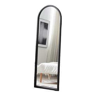 爱必居实木全身镜落地镜家用客厅穿衣镜挂墙两用卧室简约试衣镜子